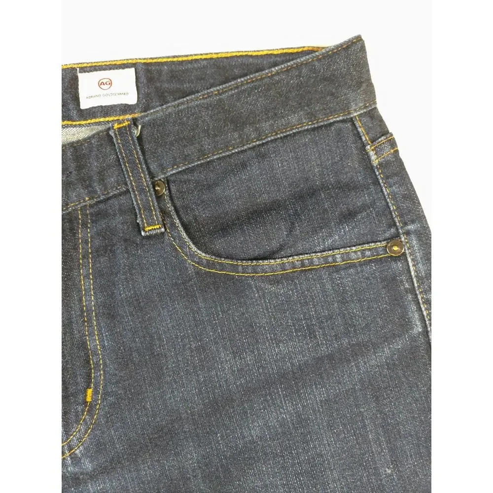 AG Adriano Goldschmied The Tellis Jeans Mens 34x34 Dark Wash Modern Slim Fit